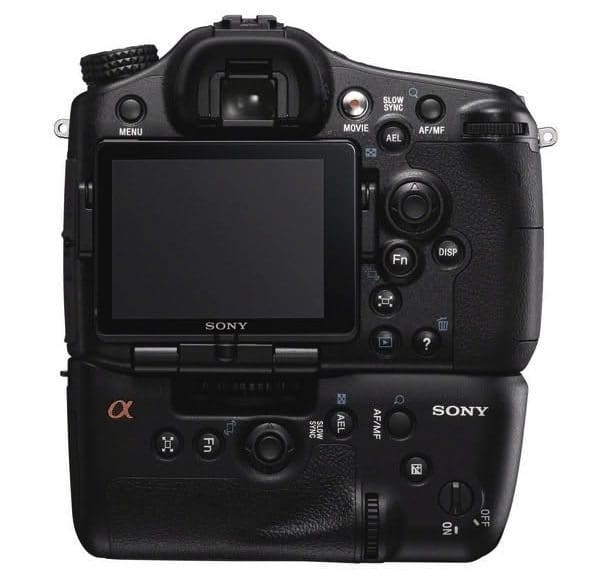 Sony Camera Rear Sony enters the video DSLR revolution FINALLY...a bit late but not too ...